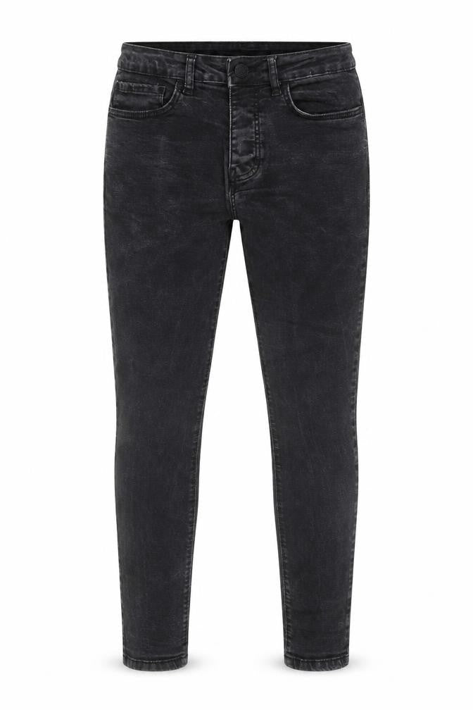 Denim & Co. Mens Black Cotton Skinny Jeans Size 30 in L30 in Regular Zip