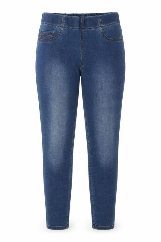 Papaya Womens Blue Cotton Jegging Jeans Size 8 Regular