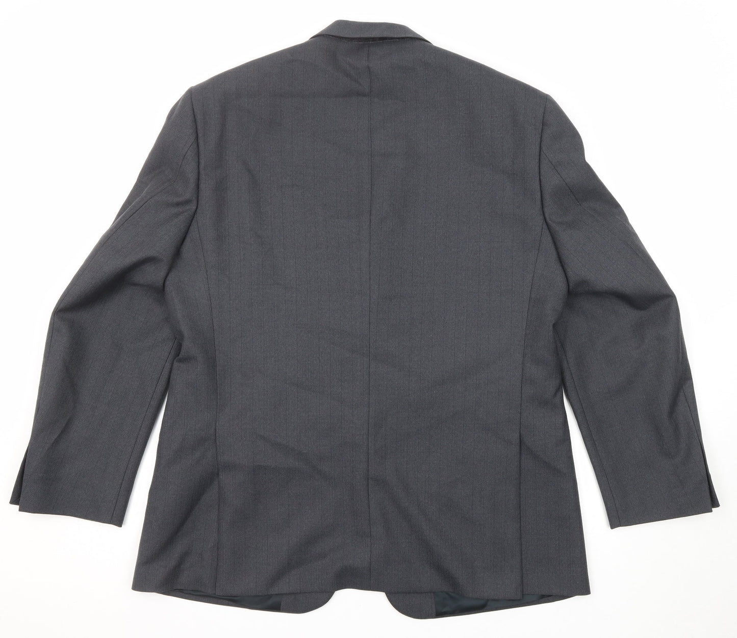 James Barry Mens Grey Wool Jacket Suit Jacket Size 42 Regular