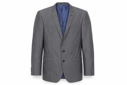 Next Mens Grey Polyester Jacket Suit Jacket Size 42 Regular