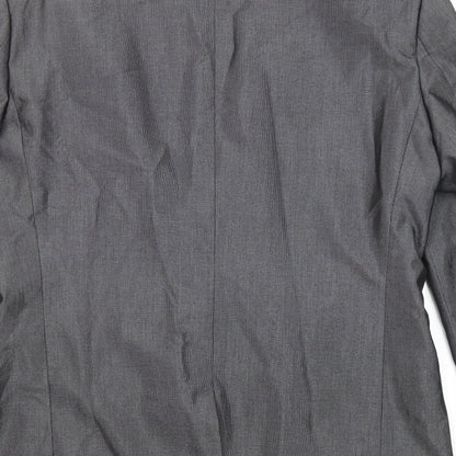 Next Mens Grey Polyester Jacket Suit Jacket Size 42 Regular