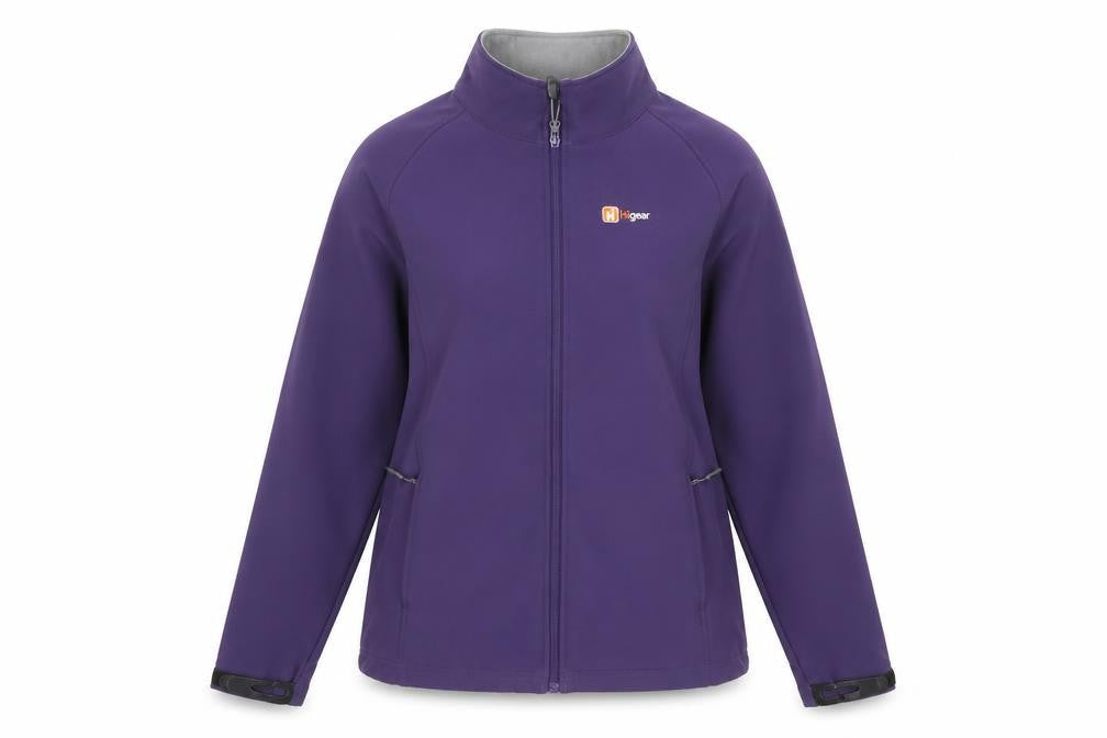 Hi Gear Womens Purple Jacket Size 14 Zip