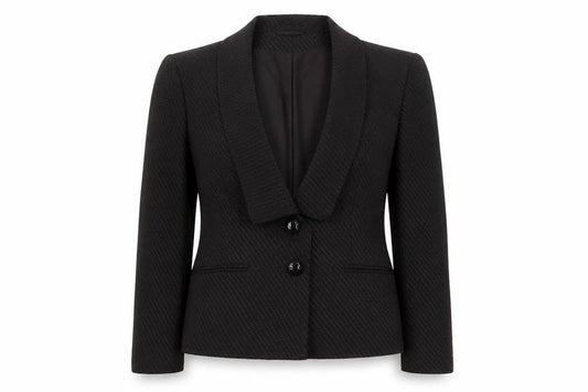 Kaliko Womens Brown Acetate Jacket Suit Jacket Size 12