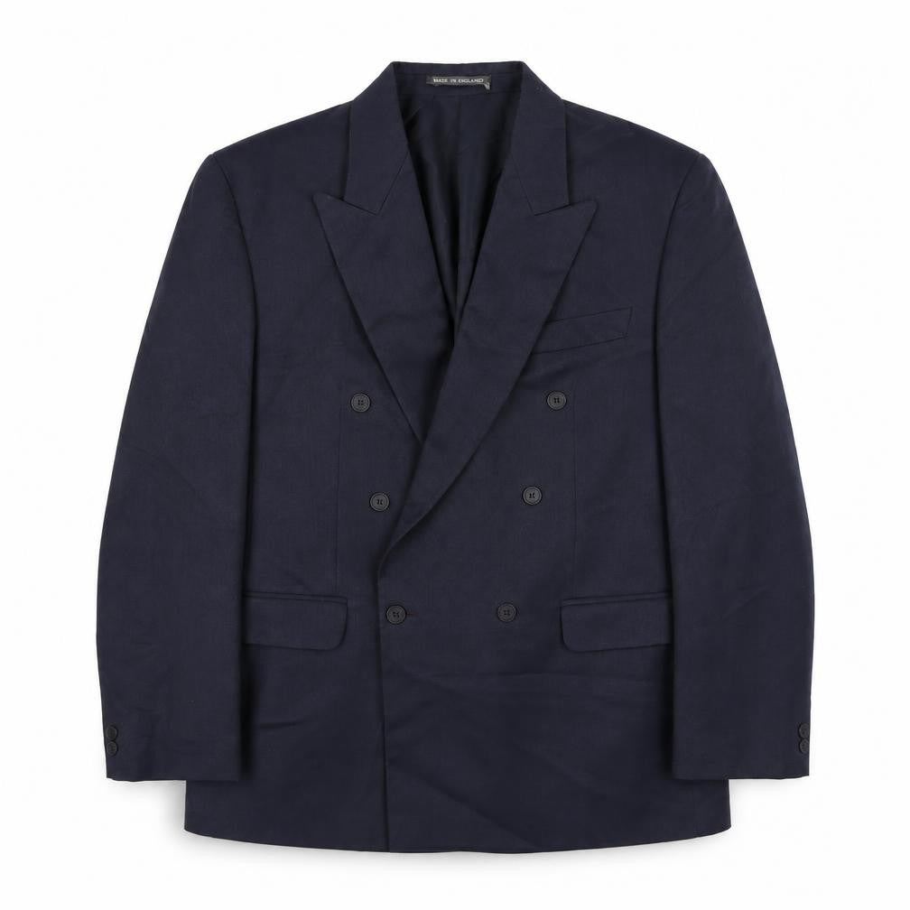 Classics Mens Blue Polyester Jacket Suit Jacket Size 44 Regular