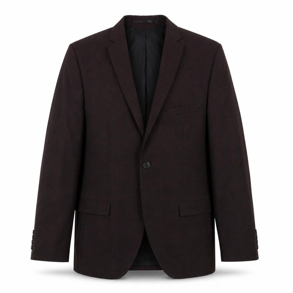 Selected Homme Mens Brown Polyester Jacket Suit Jacket Size 38 Regular
