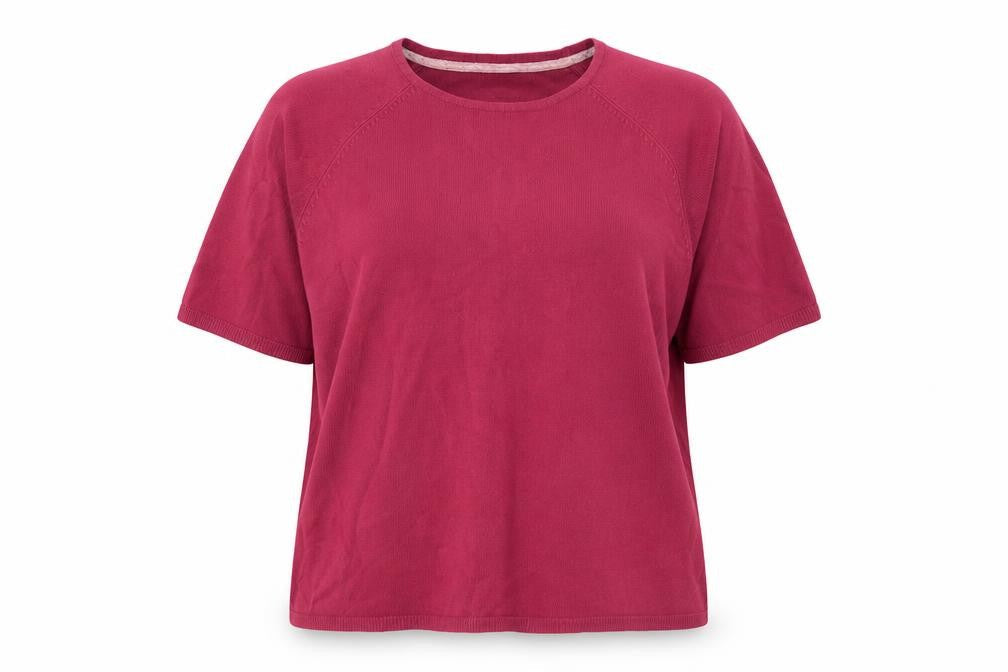 BHS Womens Pink Round Neck Acrylic Pullover Jumper Size 14