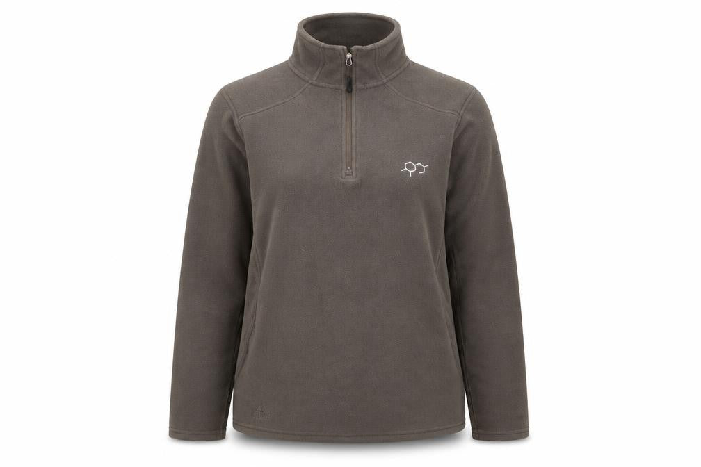 Technicals Womens Green Polyester Pullover Sweatshirt Size 12 Zip