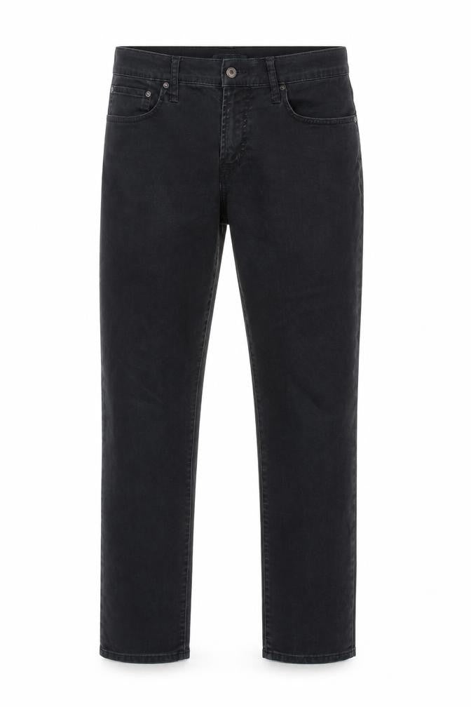 Aeropostale Mens Black Cotton Straight Jeans Size 31 in Slim Zip