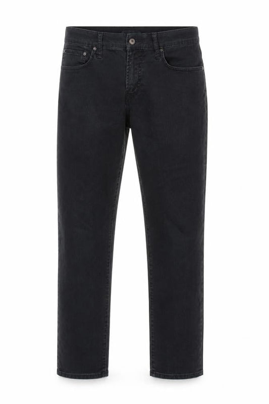 Aeropostale Mens Black Cotton Straight Jeans Size 31 in Slim Zip