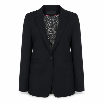 Next Womens Blue Polyester Jacket Suit Jacket Size 14