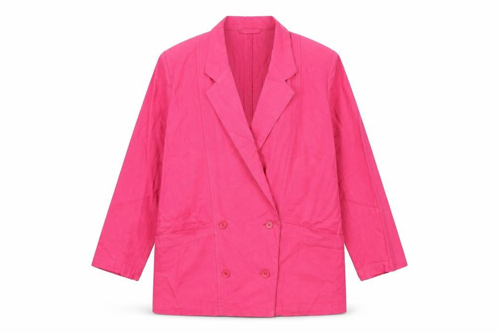 BHS Womens Pink Jacket Blazer Size 10 Button