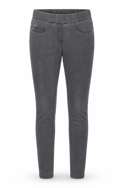 George Womens Grey Cotton Jegging Jeans Size 8 Regular
