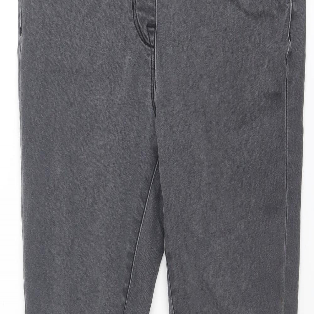 George Womens Grey Cotton Jegging Jeans Size 8 Regular