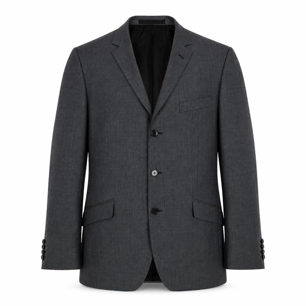 Marks & Spencer Mens Grey Polyester Jacket Suit Jacket Size 42 Regular