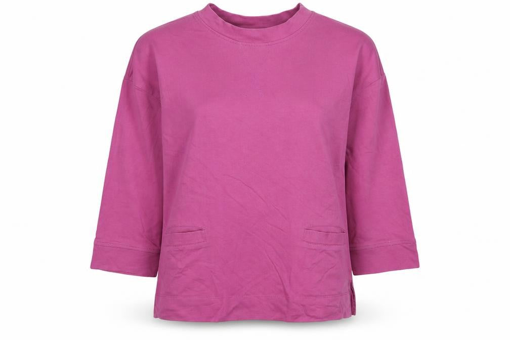 Mistral Womens Pink Cotton Pullover Sweatshirt Size 10 Pullover