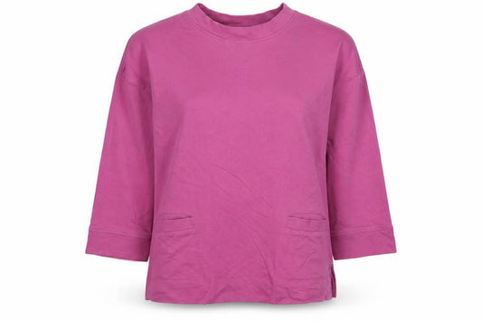 Mistral Womens Pink Cotton Pullover Sweatshirt Size 10 Pullover