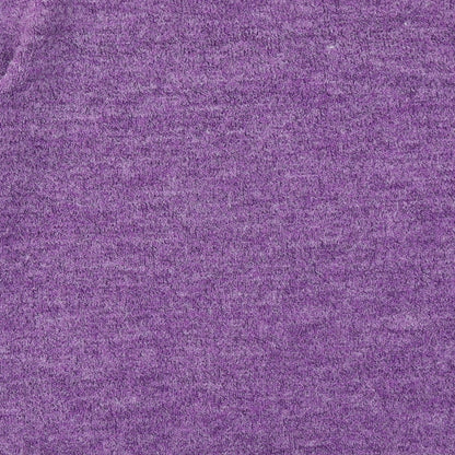 Damart Womens Purple V-Neck Acrylic Pullover Jumper Size 10