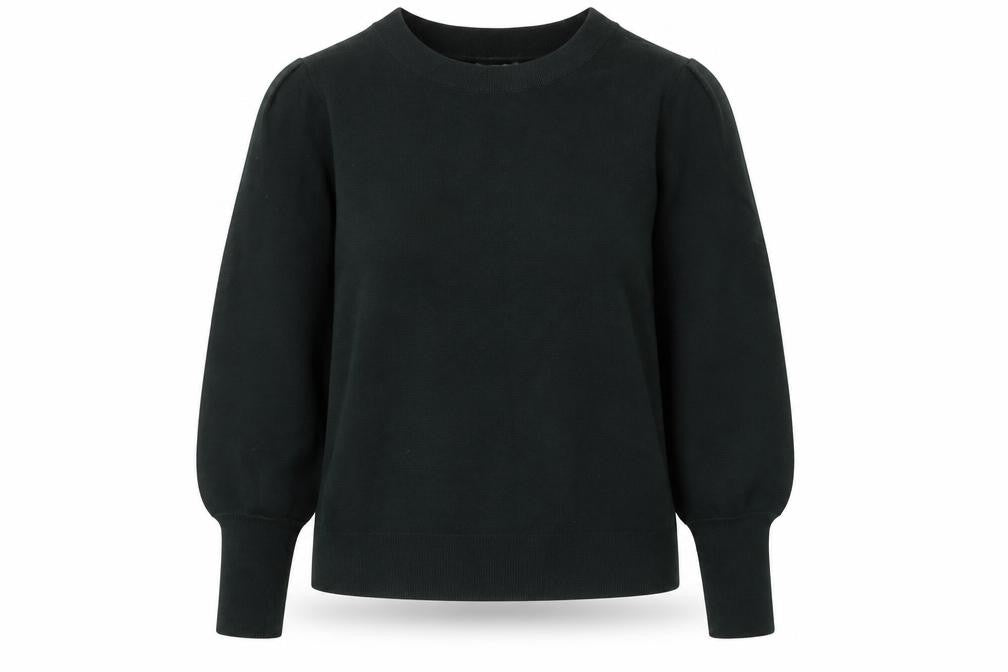 H&M Womens Green Round Neck Viscose Pullover Jumper Size L