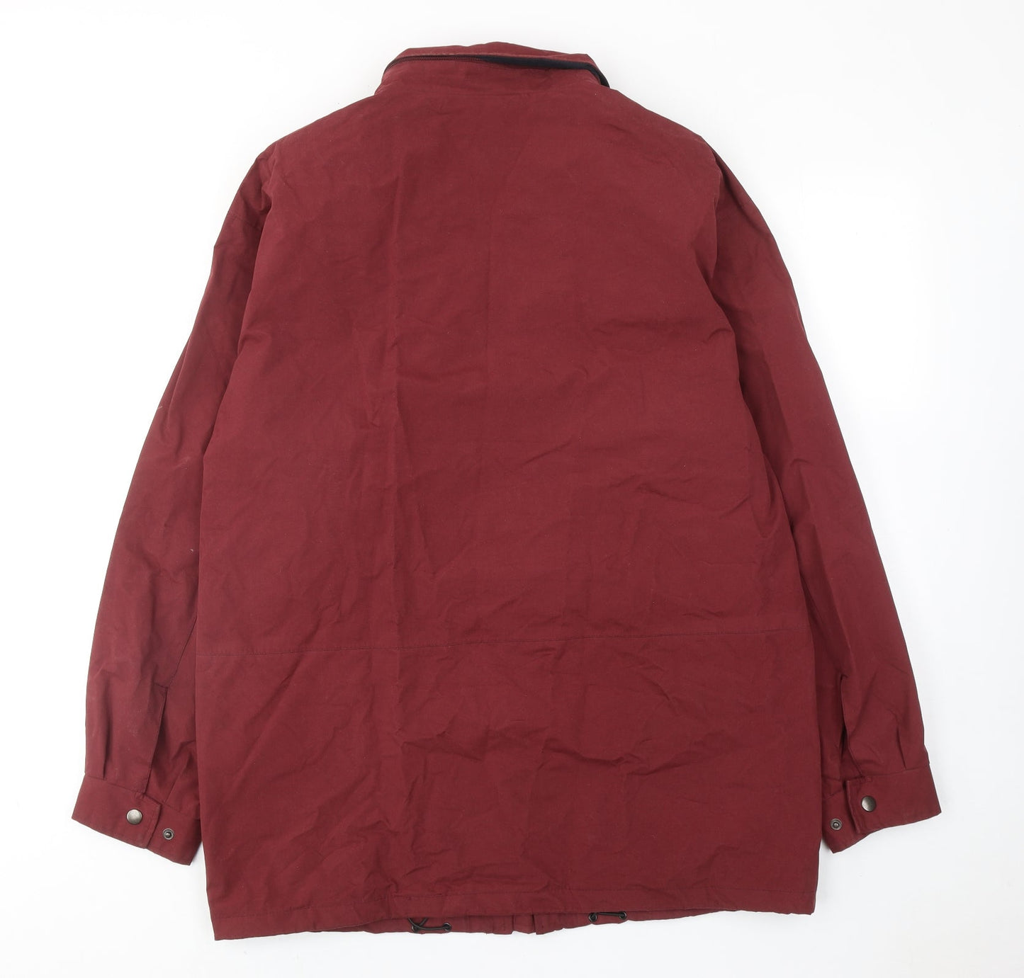 Tomos Beck Mens Red Jacket Size M Zip