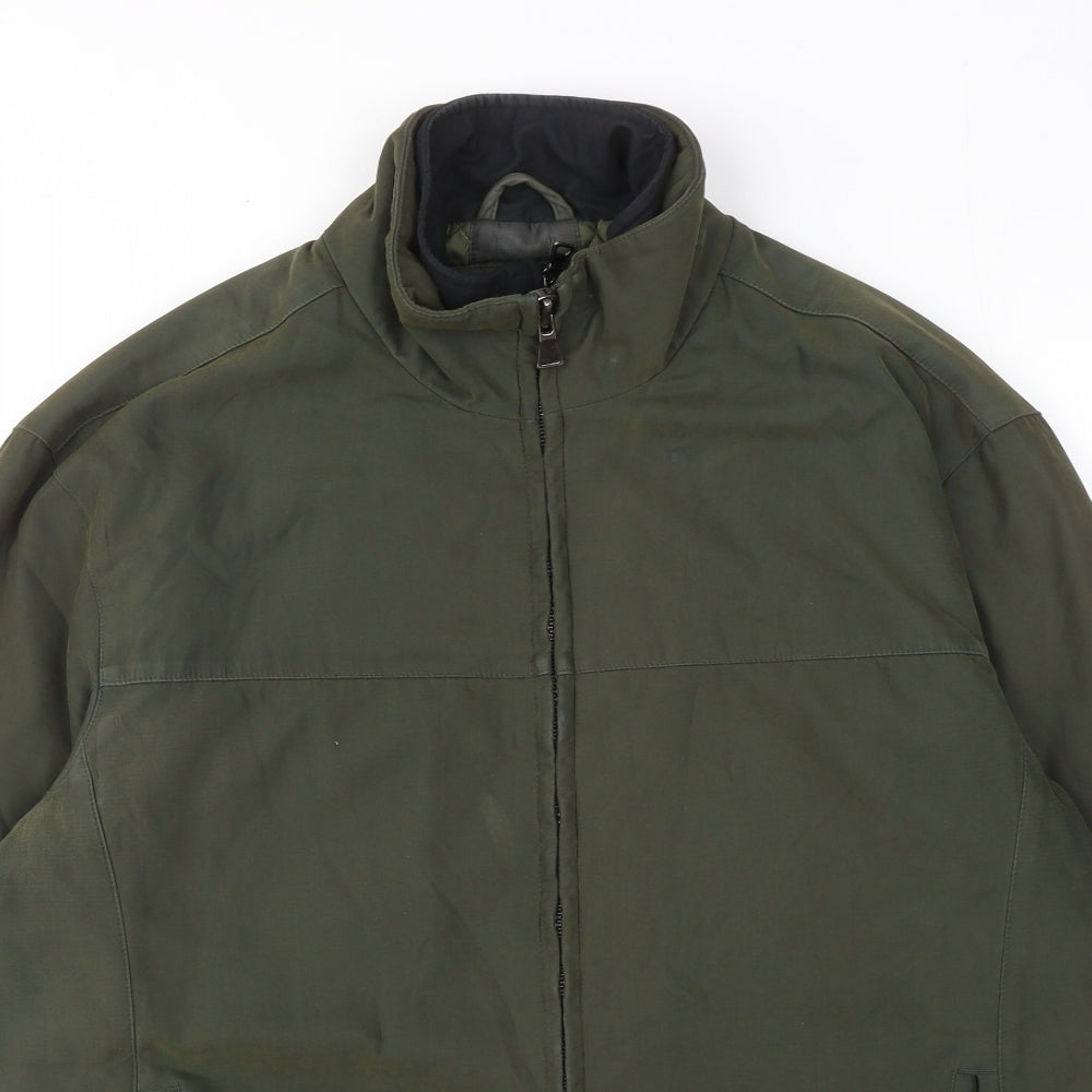 Marc New York Mens Green Jacket Size M Zip