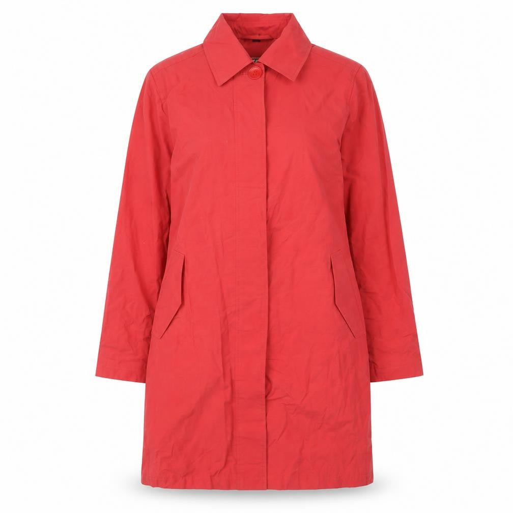 Four seasons Womens Pink Overcoat Coat Size S Button