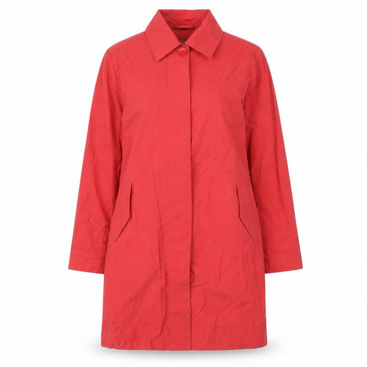 Four seasons Womens Pink Overcoat Coat Size S Button