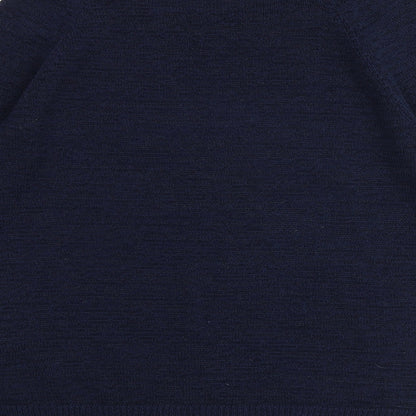 Butterfly Womens Blue Round Neck Polyester Pullover Jumper Size 14