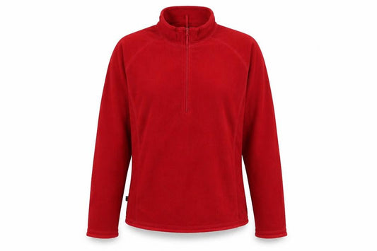 Mountain Life Womens Red Polyester Pullover Sweatshirt Size 12 Zip