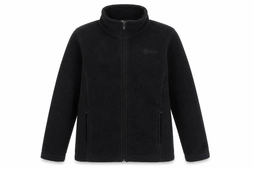Hi Gear Boys Black Jacket Size 11-12 Years Zip