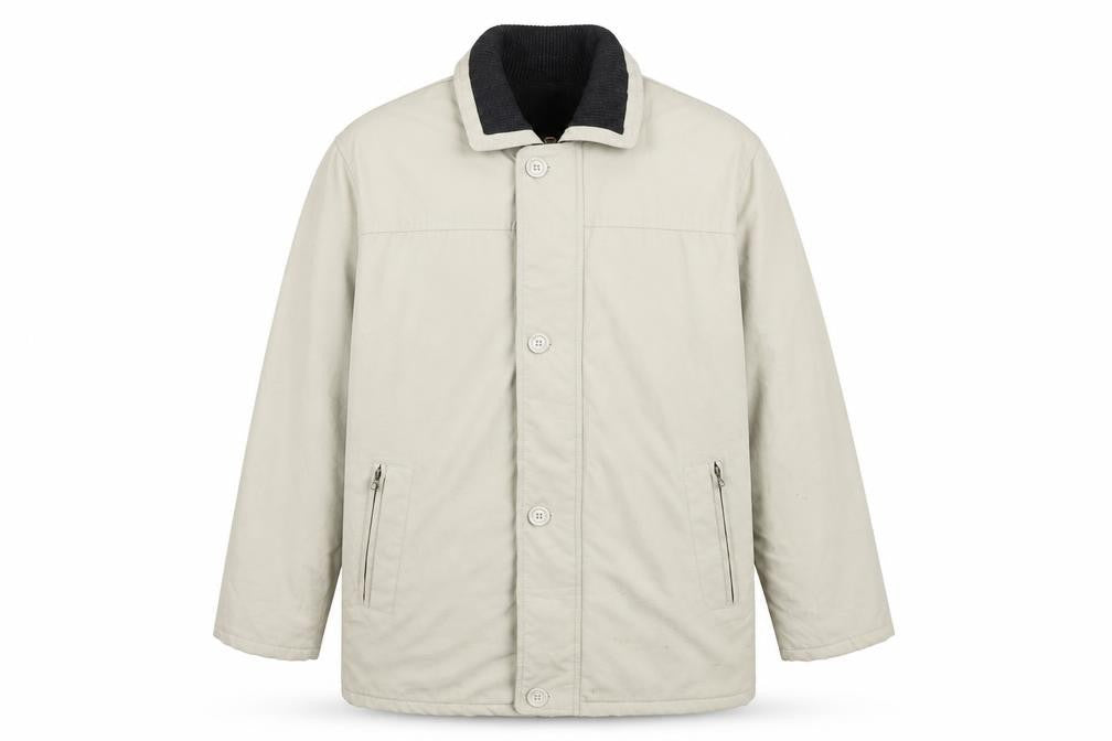 Hutson Harbour Mens Beige Jacket Size M Zip