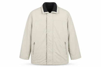 Hutson Harbour Mens Beige Jacket Size M Zip
