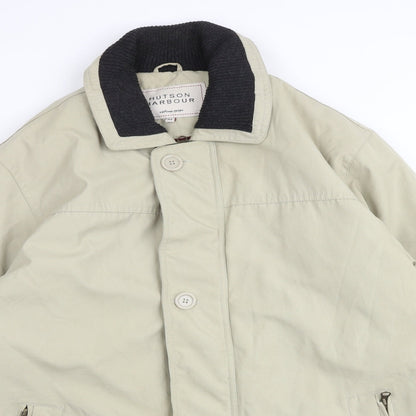 Hutson Harbour Mens Beige Jacket Size M Zip