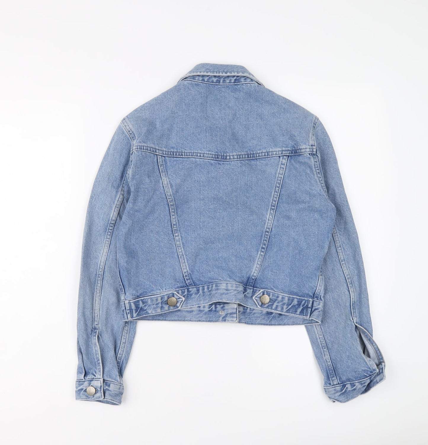 ASOS Womens Blue Jacket Size 8 Button