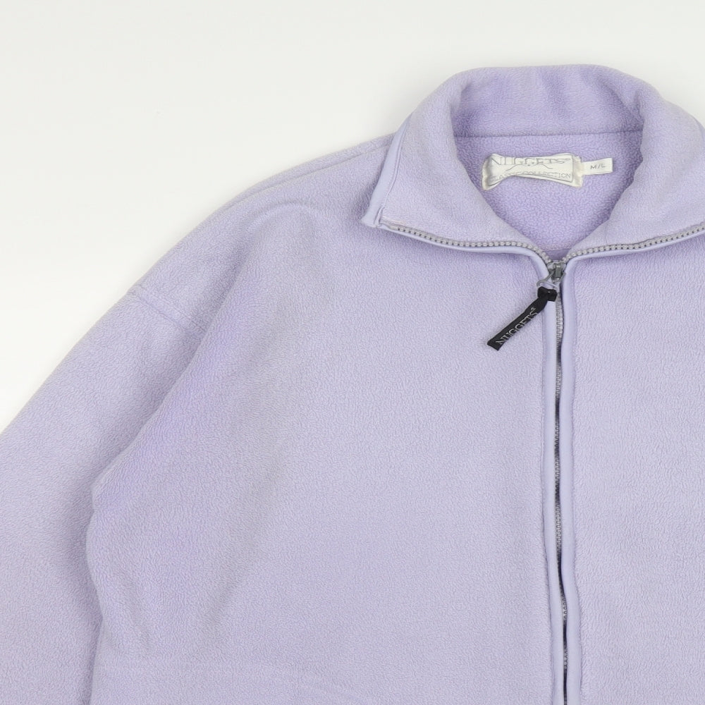 Nuggets Womens Purple Jacket Size M Zip