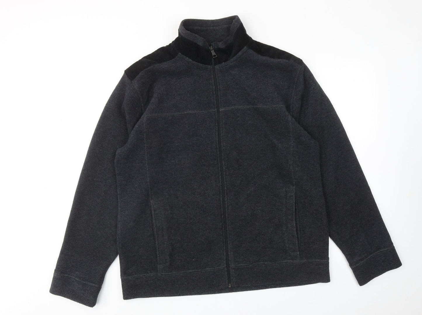 Marks and Spencer Mens Grey Jacket Size L Zip