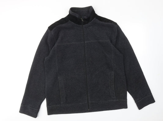 Marks and Spencer Mens Grey Jacket Size L Zip