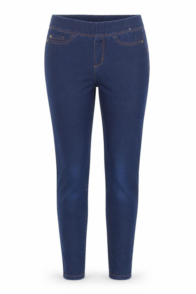 Denim & Co. Womens Blue Cotton Jegging Jeans Size 4 Regular