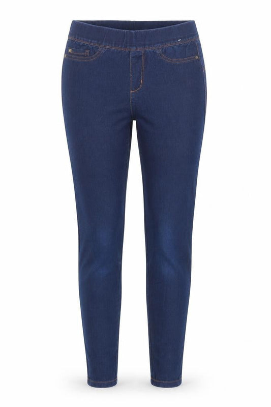 Denim & Co. Womens Blue Cotton Jegging Jeans Size 4 Regular