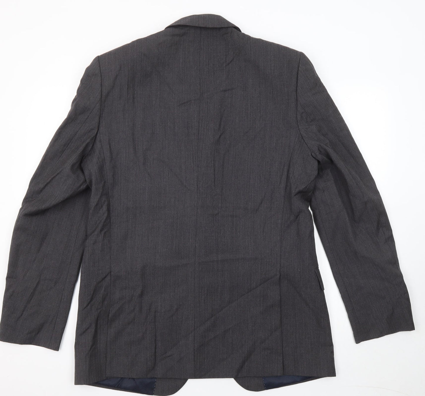 Marks and Spencer Mens Grey Wool Jacket Suit Jacket Size 42 Regular
