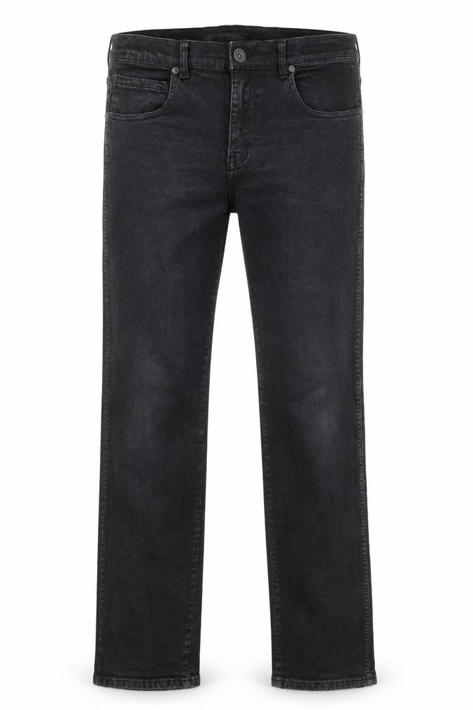 Dr. Denim Mens Black Cotton Straight Jeans Size 31 in Regular Zip