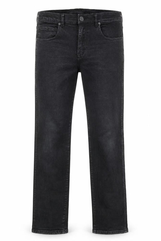 Dr. Denim Mens Black Cotton Straight Jeans Size 31 in Regular Zip