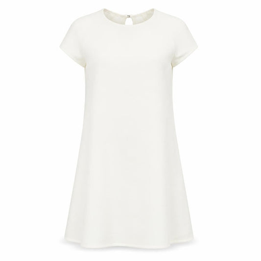 River Island Womens Ivory Polyester A-Line Size 10 Round Neck Pullover