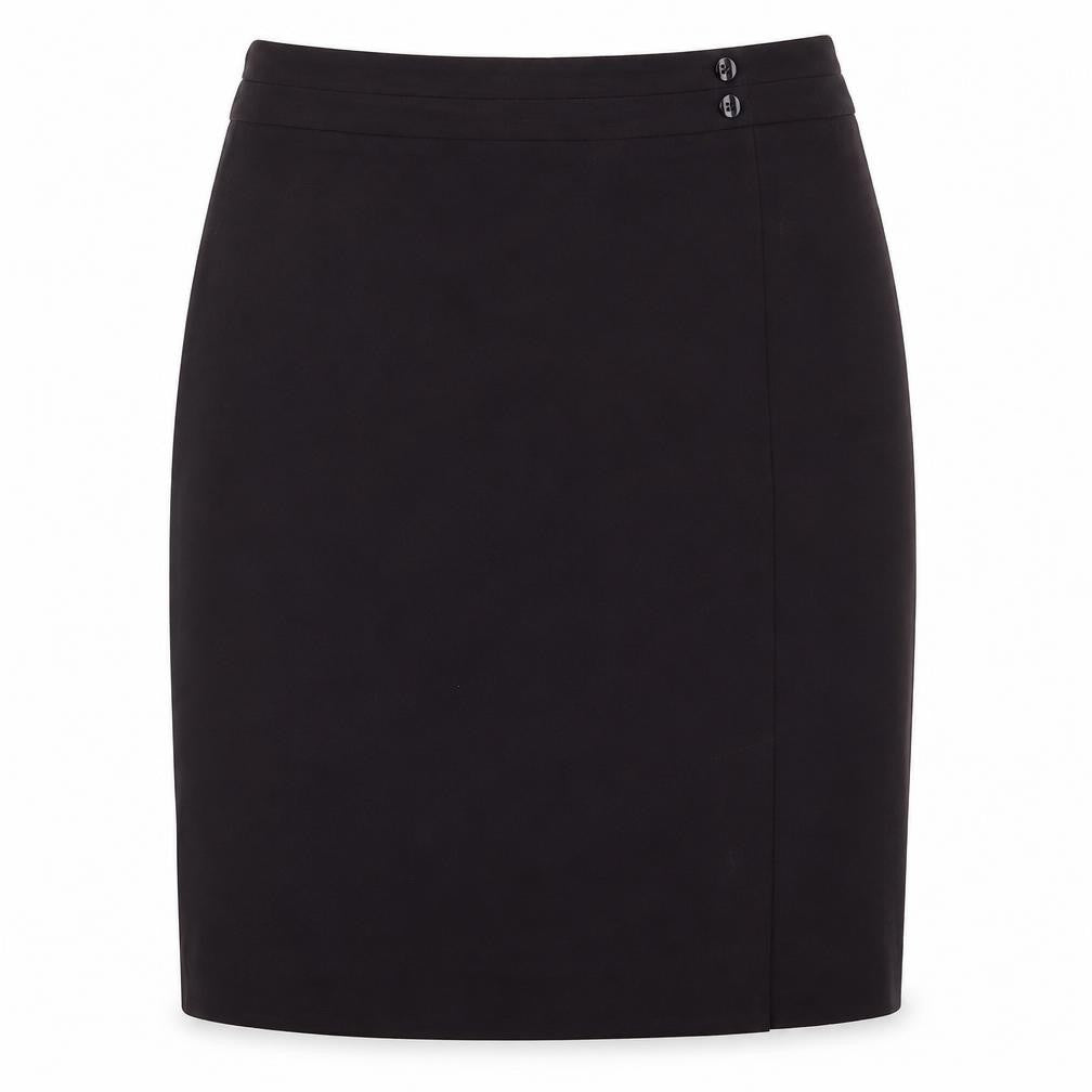 BHS Womens Purple Polyester A-Line Skirt Size 14 Zip