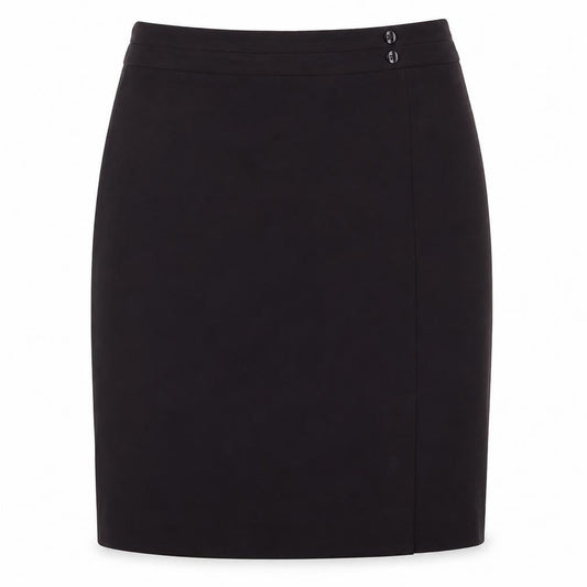 BHS Womens Purple Polyester A-Line Skirt Size 14 Zip