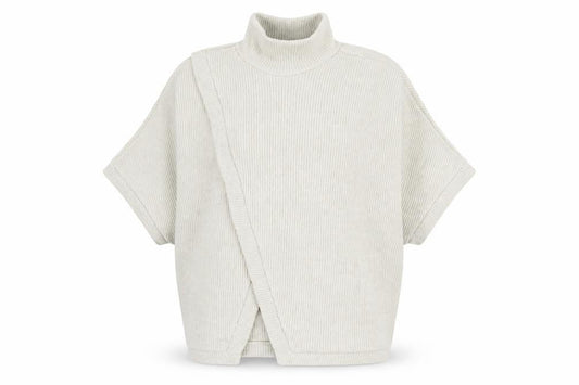 Apricot Womens Beige High Neck Viscose Pullover Jumper Size 10