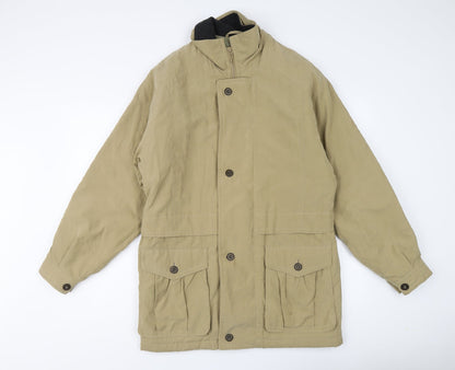 BHS Mens Beige Jacket Size S Zip
