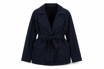 Next Womens Blue Jacket Size 14 Snap