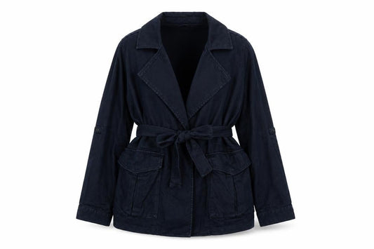 Next Womens Blue Jacket Size 14 Snap