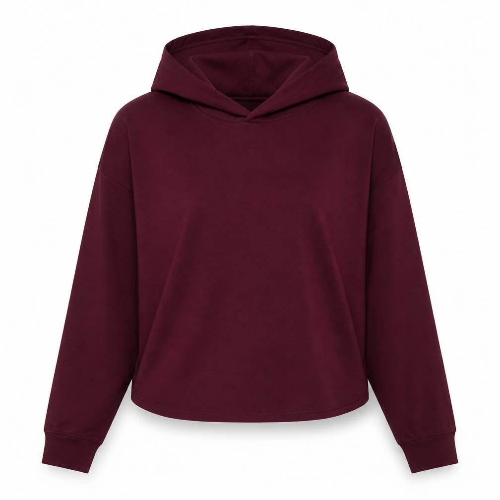 Gilly Hicks Womens Purple Polyester Pullover Hoodie Size S Pullover - Open Back