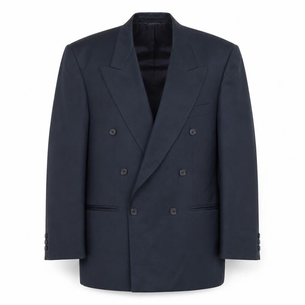 Marks & Spencer Mens Blue Polyester Jacket Suit Jacket Size 40 Regular
